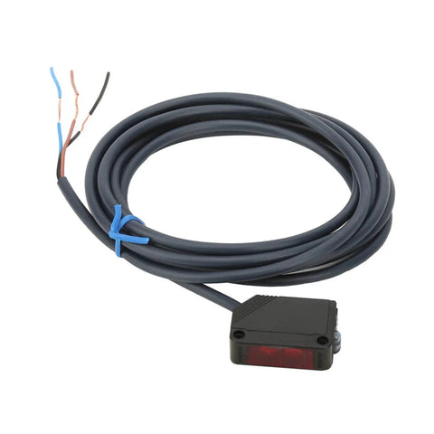 Photoelectric Switch Sensor E3Z D61 12 24V DC Diffuse Reflection Infrared Sensor with black casing and cable
