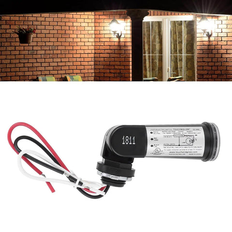 Photoelectric Switch With 50 60Hz Light Sensor Control Automatic On Off For Outdoor Lights Dusk To Dawn Photocell Energy Saving Sensor