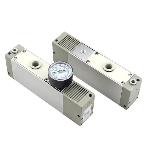 Pneumatic Heavy Duty Large Flow Vacuum Generator ZL112 ZL212 With High Suction Capacity Large Vacuum Pump Negative Pressure Generator For Industrial Use Size ZL212 D