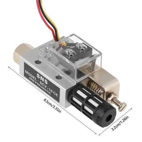 Industrial Vacuum Generator SCV10CK Pneumatic Vacuum Ejector with 1/4 inch Female Thread for Automation and Robotics