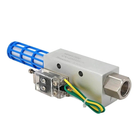 Premium Pneumatic Vacuum Generator CV-10HS side view with air exhaust ejector, designed for 15HS-30HS automation systems.