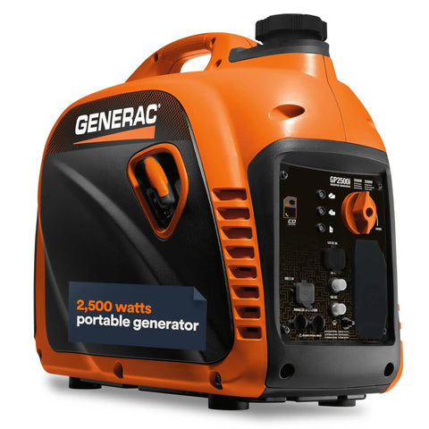 2500 Watt Gas Powered Portable Inverter Generator With Lightweight Compact Design for camping and home backup