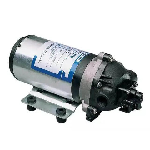Mini Power Water Pump DP-60 Self Priming Diaphragm Pump, Forty Watt High Pressure Booster, Handy Portable 12V 24V 220V Utility Pump