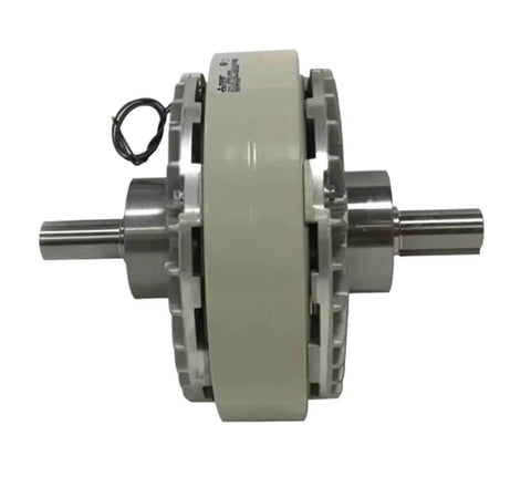 Side view of Magnetic Particle Clutch And Powder Brake System For Precise Torque Control, ZKB Series 1.2XN To 40XN, shown without casing.