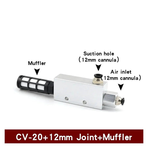 Beefy Vacuum Generator System With Suction Cup Negative Pressure Control Vacuum Valve And Air Ejector For Precise Gripping