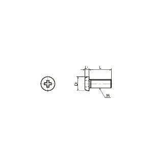 SNZT M1.6-2 NBK 2mm Titanium Pan Head Machine Screws for Precision Instruments