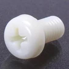 SPA-4-40-3/4-P Plastic Screw - Cross Recessed Pan Head Machine Screw - RENY - Inch Thread