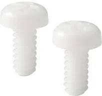 SPA-4-40-3/4-P Plastic Screw - Cross Recessed Pan Head Machine Screw - RENY - Inch Thread