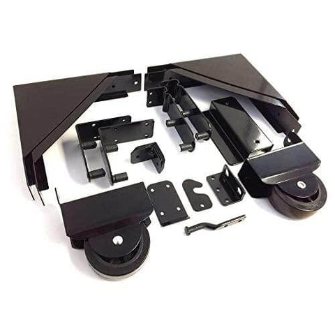 Sliding Gate Hardware Kit Black