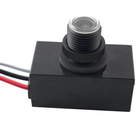 Smart Outdoor Light Control Switch With Photoelectric Dusk To Dawn Sensor for Street Lights and Floodlights IP65 Weatherproof