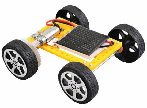 Solar Powered Toy Car Kit STEM DIY 80x75x32mm