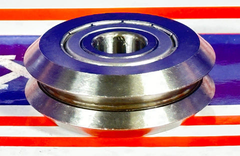 Stainless Steel RM3ZZ 12mm ID V-Groove Bearing (W3ZZ) SSRM3ZZ