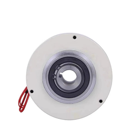 Thin Hollow Magnetic Powder Brake System For Textile Machines, 24V 0.3kg Tension Controller front view
