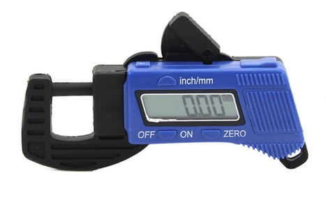 Thickness Caliper Carbon Fiber Micrometer Measuring Tool Electronic Digital LCD