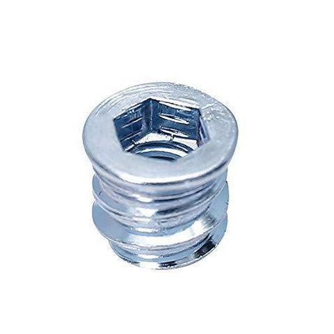Threaded Inserts for Wood 1/4-20 x 10mm 50 Pieces