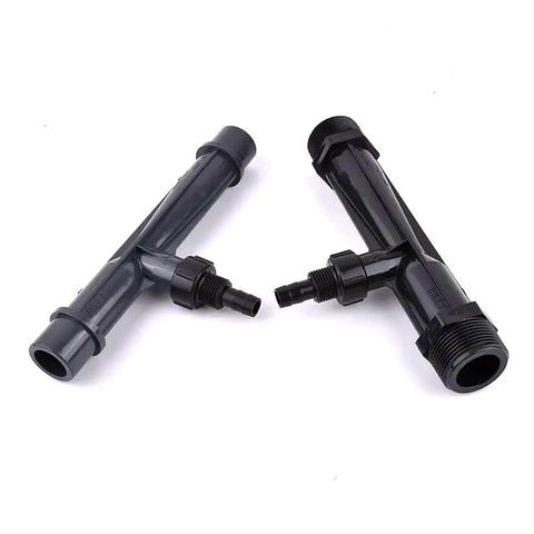 Venturi Water Ejector Mixer 2 Inch UPVC Dope Gas Liquid Fertilizer Applicator for Aquarium Fish Tank Garden Pipe Fittings
