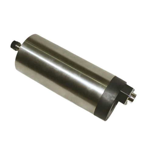 1.5 kW ER11 Spindle Motor, 220V, Water Cooled High Speed CNC Spindle With 0.01 mm Runout, 80 mm Tool Diameter, side view