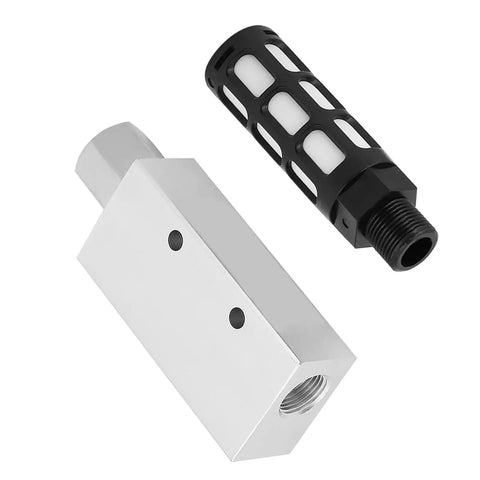 CV-20HS Wear-Resistant Vacuum Ejector Valve with Precision Thread for quick connection, durable pneumatic vacuum generator parts
