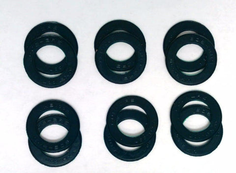 12-Pack Black seals for 608 Bearings