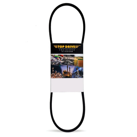 A43/4L450, A/4L, Classic Wrapped V-Belt, Rubber, 1/2" x 45" Outside Circumference, front view with label