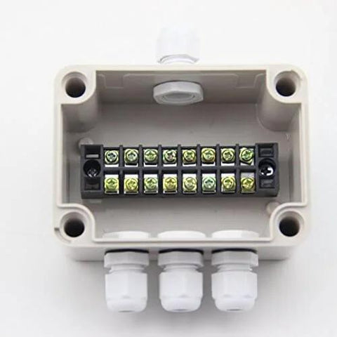 Universal Waterproof CCTV Camera Enclosure Box with ABS Construction IP66 Weatherproof Junction Box for Outdoor Electrical Projects