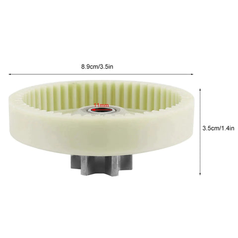 Electric Chainsaw Sprocket Gear ABS Plastic Drive Sprocket Inner Gear Replacement 55 Internal Teeth With 5 Tooth Metal Chain