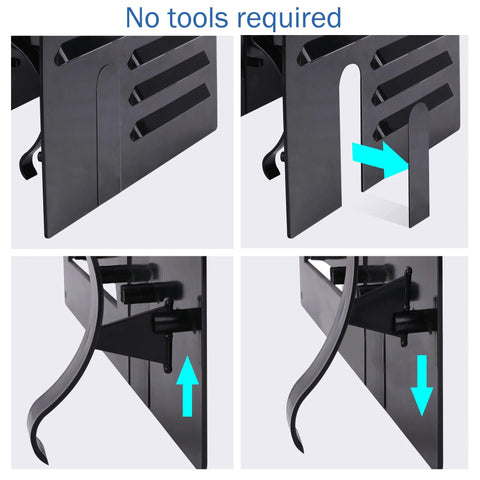 ABS Adjustable Pool Pump Motor Cover detail view showing easy installation without tools for above ground outdoor units.