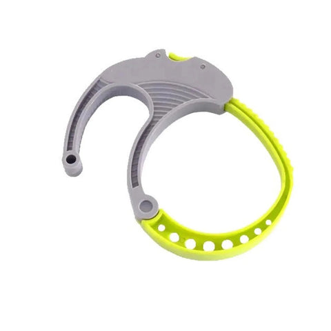 Spring Ratchet Cable And Hose Clamp Organizer With Spring Loaded Wrap System, ABS material, for tent and garage use
