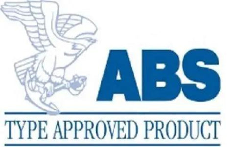 ABS type approved logo symbol on ER5356 Aluminum TIG Welding Rod 36 Inch By 1 Eighth Inch 2 Pound Pack For TIG Welding Aluminum Alloys 5050 5052 5083 5356 5454 5469 With Great Corrosion Resistance And Smooth Arc For Pro Welds packaging