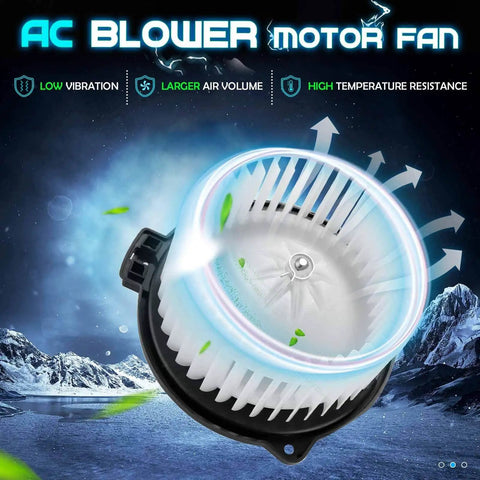HVAC Blower Motor Replacement For 2004 2008 Toyota Solara 2002 2006 Camry And 2004 2006 Sienna Direct Fit 87103 06031 700054