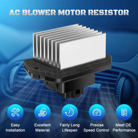 Front Blower Motor Resistor Control Module Replacement For Honda Accord Civic CRV Element Odyssey Pilot Acura RDX TSX EL