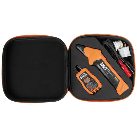 ET310KIT AC Circuit Breaker Finder Kit with transmitter, receiver, testers, leads, adapters in protective case