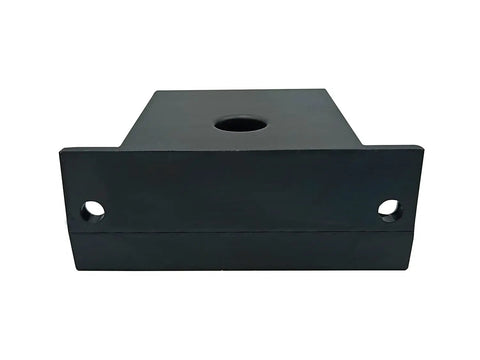Front view of AC Current Sensing Switch Relay 0 to 50 Amp Normally Open Or Normally Closed Current Sensor Monitoring Relay M3060 with mounting holes.
