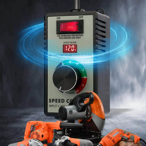 Variable Speed Control Display AC motor speed controller 120V - Variable Speed Contro...