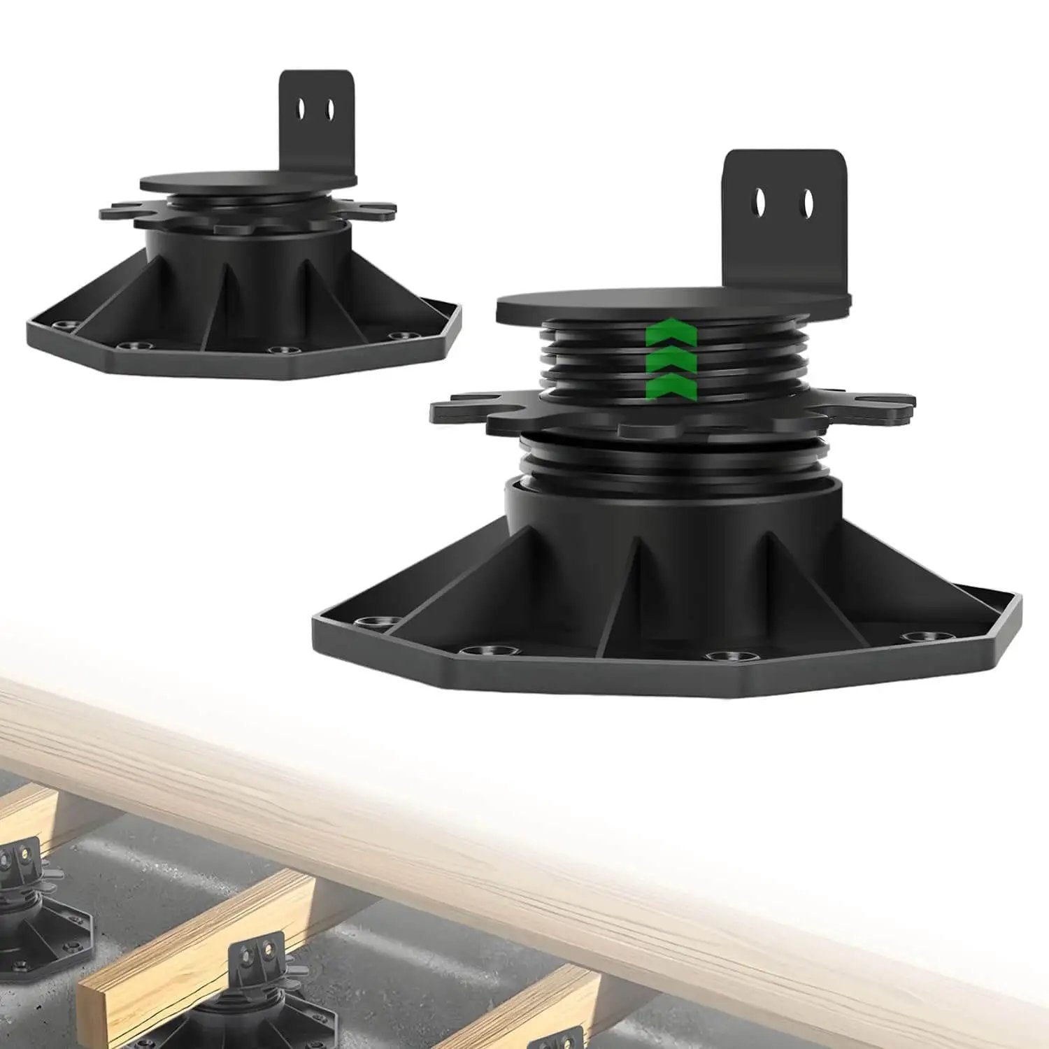 12 Pack Adjustable Deck Support Pedestals For Floating...