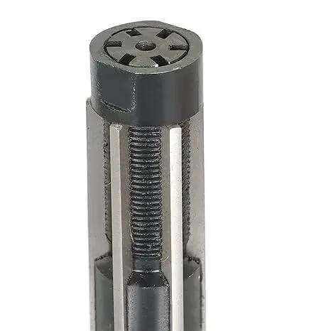 Adjustable Hand Reamer With HSS Steel, Size 1 1/16 To 1 3/16 Inch, showing blades and mechanism for metalwork.