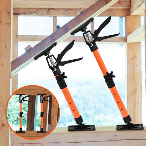 Adjustable Support Pole - Cabinet Jack, Drywall Lift, 16.2-31.9Inch Adjustable Height, Supports Up to 154lbs, used in construction