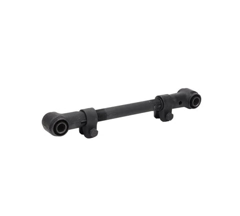 (2 Pack) 18.50"-21" Adjustable Torque Arm/Rod, Black, Rubber Bushings, for Truck Suspension