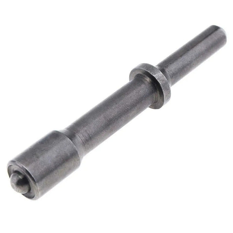 Close-up of a steel bit from the 7 Piece Air Hammer Rivet Bit Set With 0.401 Shank For Pneumatic Rivet Hammers, used for various rivets.