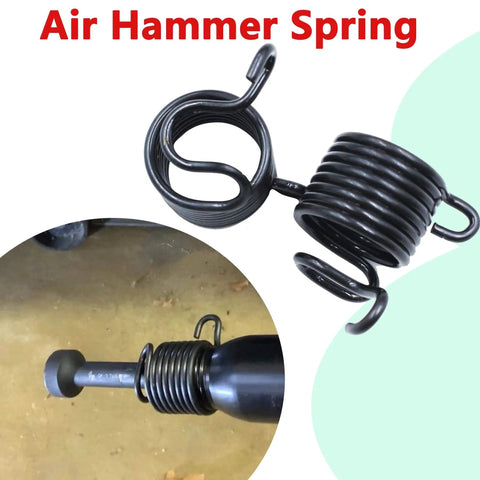 Two-pack air hammer spring set provides quick, easy replacement for compatible pneumatic hammers, showing spiral design.