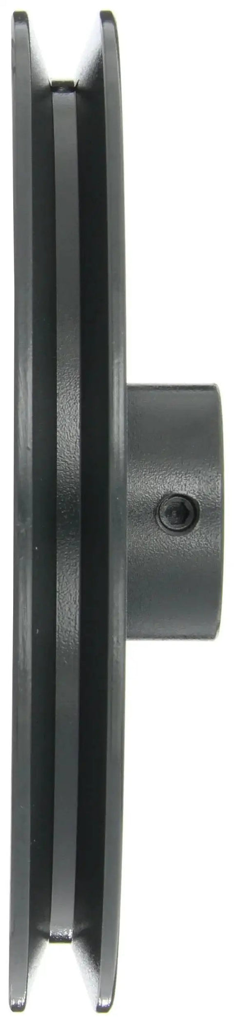 Side view of AK74X1 Finished Bore Sheave 1 Inch Bore For 3L A Belt Drive System With One Groove Durable Mechanical Component