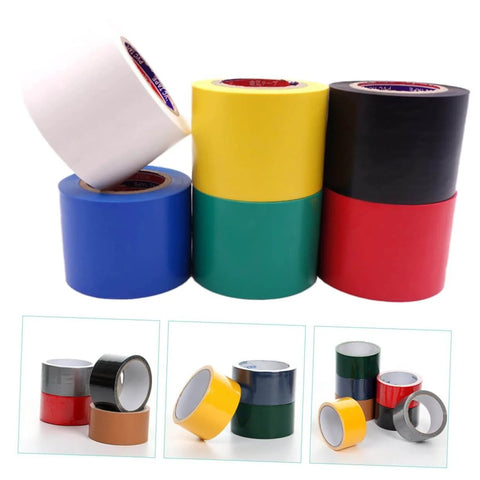 6 Rolls All Weather Greenhouse Repair Tape For Tarp Sealing And Emergency Fixes, Heavy Duty Film Tape, assorted colors