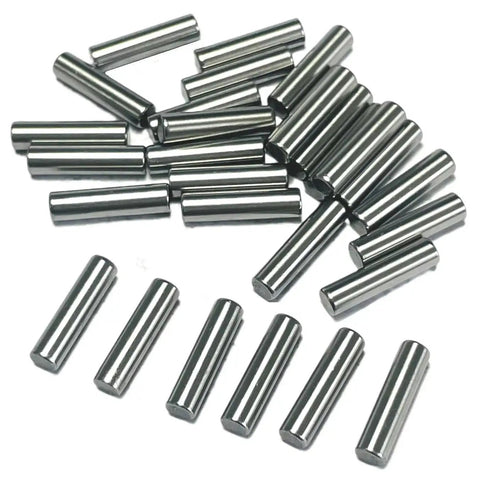 Thirty Piece Go To Dowel Pins Set For Wood Shelves And Bunk Beds One Eighth Inch By One Half Inch Alloy Steel Ground To Precision Tolerances