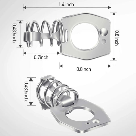 Durable alloy steel RV water heater cam lock set delivers secure door latching, corrosion resistance, and easy installation.