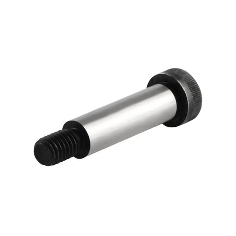 Hex socket head screw from Six Piece Beefy Heavy Duty Alloy Steel Shoulder Bolt Set One Quarter Inch Shoulder Diameter And Three Quarter Inch Shoulder Length With Three Sixteenths Twenty Four UNC Thread Hex Socket Head Screws For Machinery, Automotive, Furniture, And DIY Projects.
