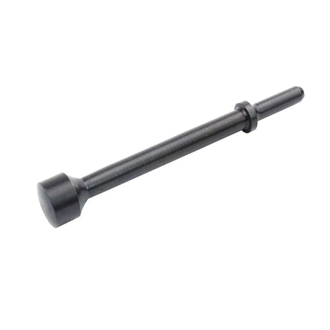 Single chisel from 3Pcs Smoothing Pneumatic Air Hammer Pneumatic Chisel bit Set, alloy steel, side view, 250mm length