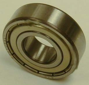Drive End Alternator Bearing OEM Replacement For Subaru DL 1973 1974 PC-454893 metal bearing close-up view