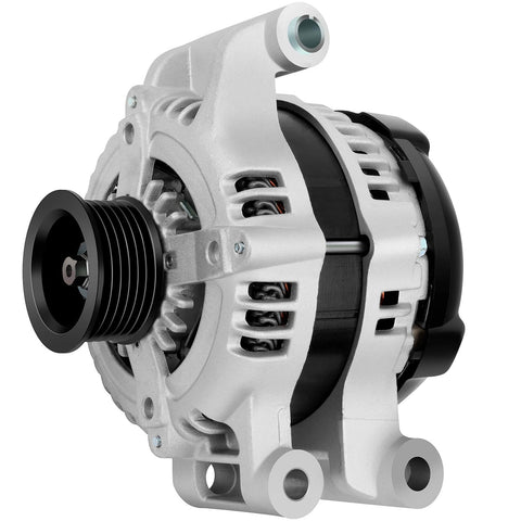 Alternator 11383 Replacement For Dodge Charger Challenger 2008 2009 2010 2.7L 3.5L 5.7L 6.1L 12V 160Amp CW 6-Groove Pulley