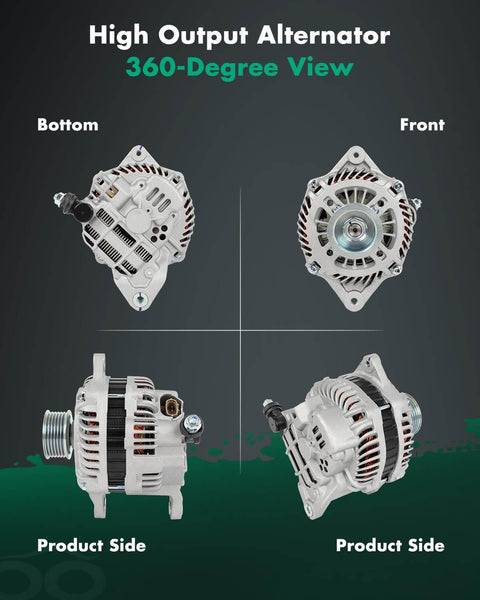 Beefy Alternator Replacement For Subaru B9 Tribeca 3.0L 2006 2007 Legacy 3.0L 2008 2009 Outback 3.0L 2006 2009 12 Volt 110 Amp