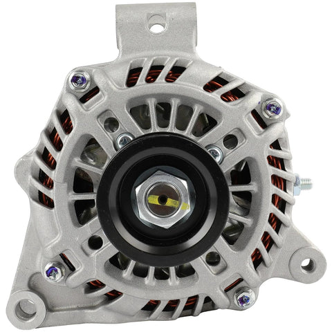 Front view of 110 Amp High Output Alternator For Subaru Forester 2011 2012 2013 2.5L X Limited Premium Touring XS XT Sports